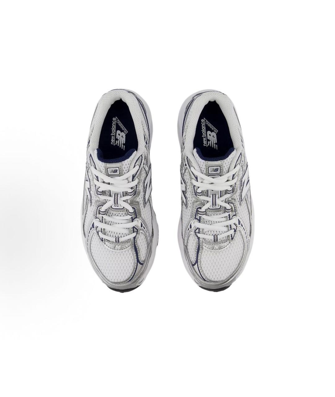 NEW BALANCE Белые текстильные кроссовки, фото 3