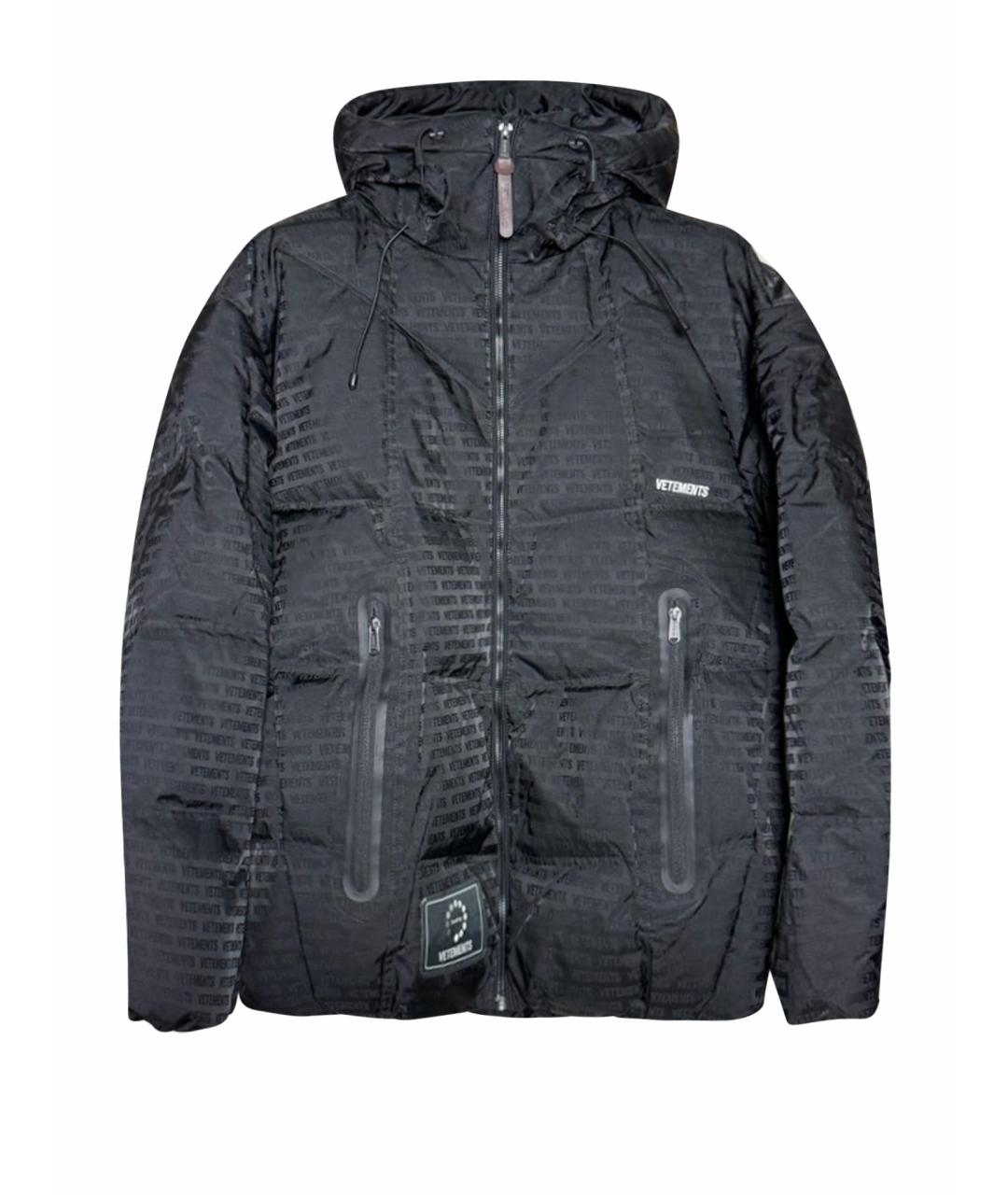VETEMENTS Черная куртка, фото 1
