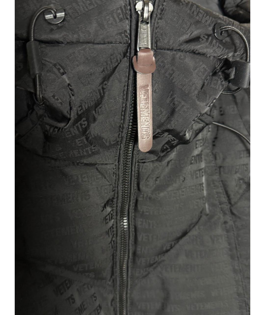 VETEMENTS Черная куртка, фото 4