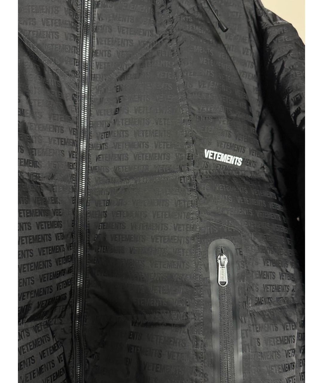 VETEMENTS Черная куртка, фото 3