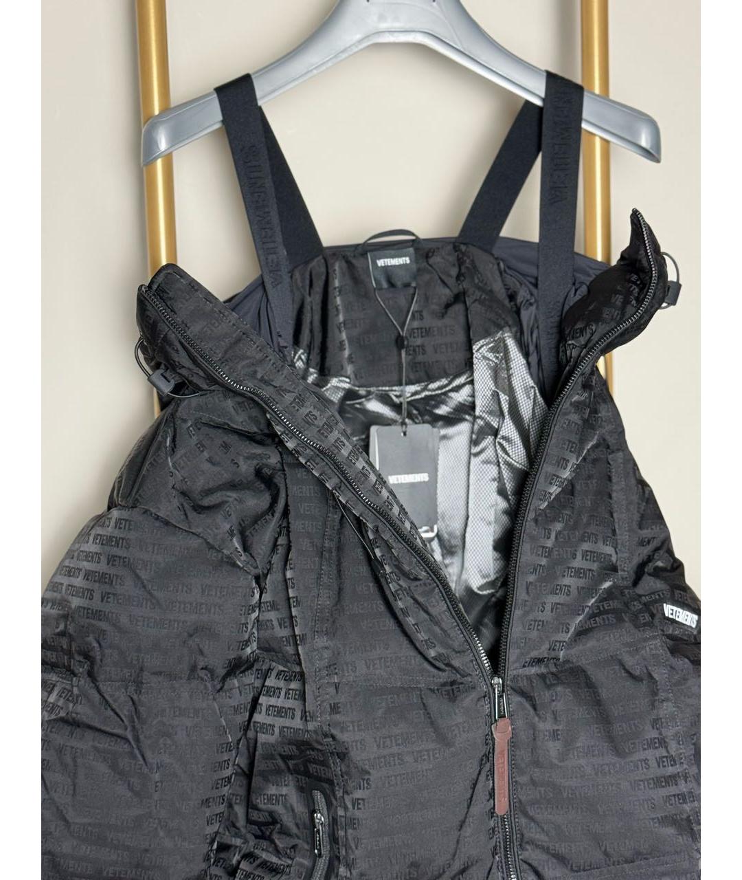 VETEMENTS Черная куртка, фото 7