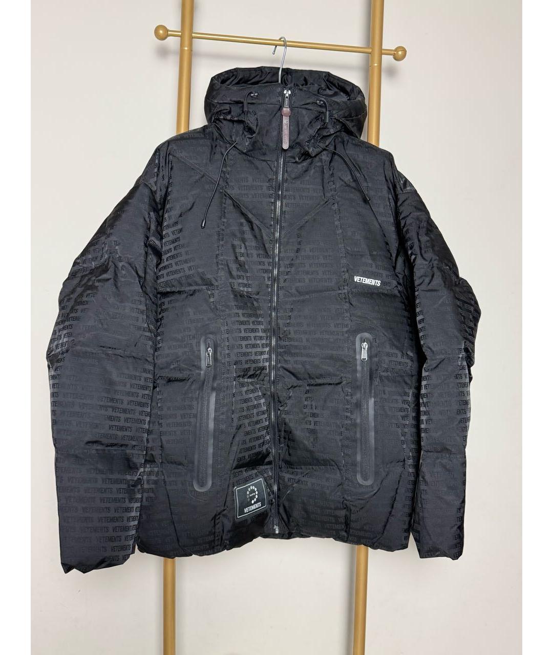 VETEMENTS Черная куртка, фото 9