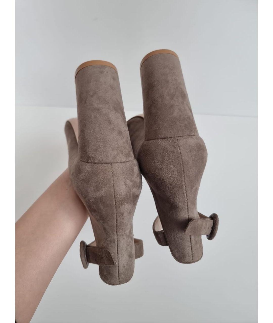 GIANVITO ROSSI Замшевые туфли, фото 5