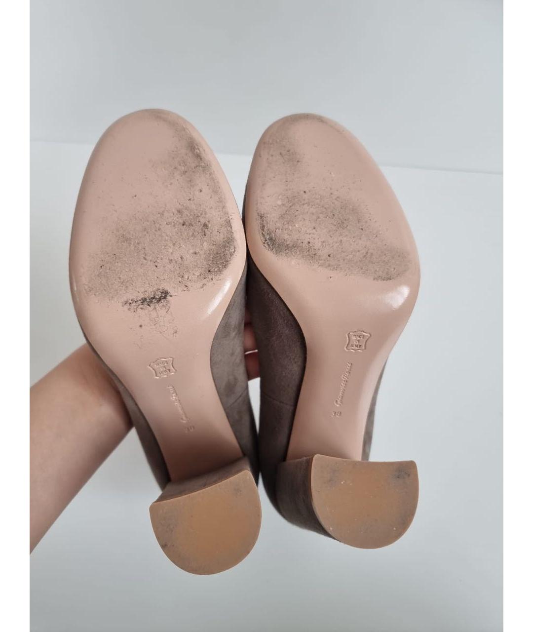 GIANVITO ROSSI Замшевые туфли, фото 7