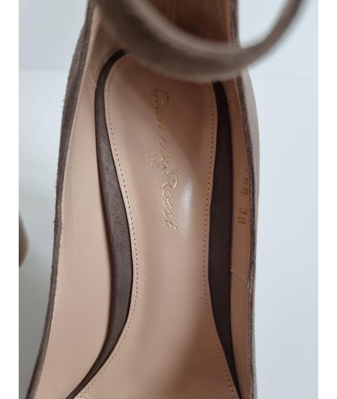 GIANVITO ROSSI Замшевые туфли, фото 3