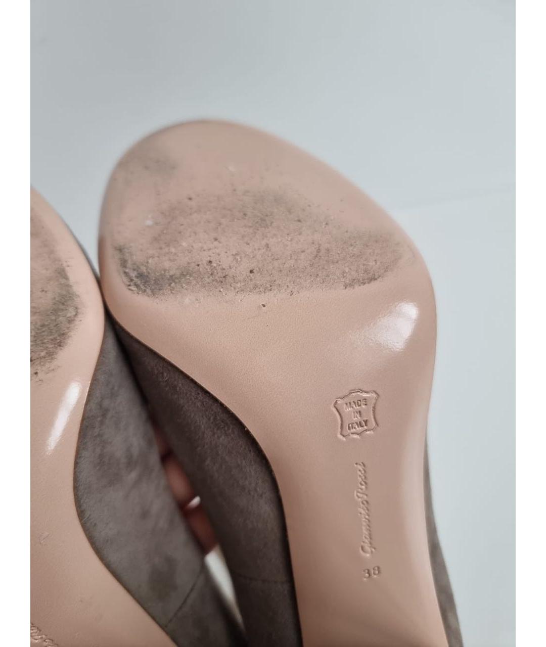 GIANVITO ROSSI Замшевые туфли, фото 6