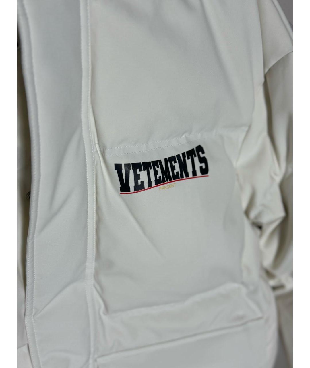 VETEMENTS Белый жилет, фото 2