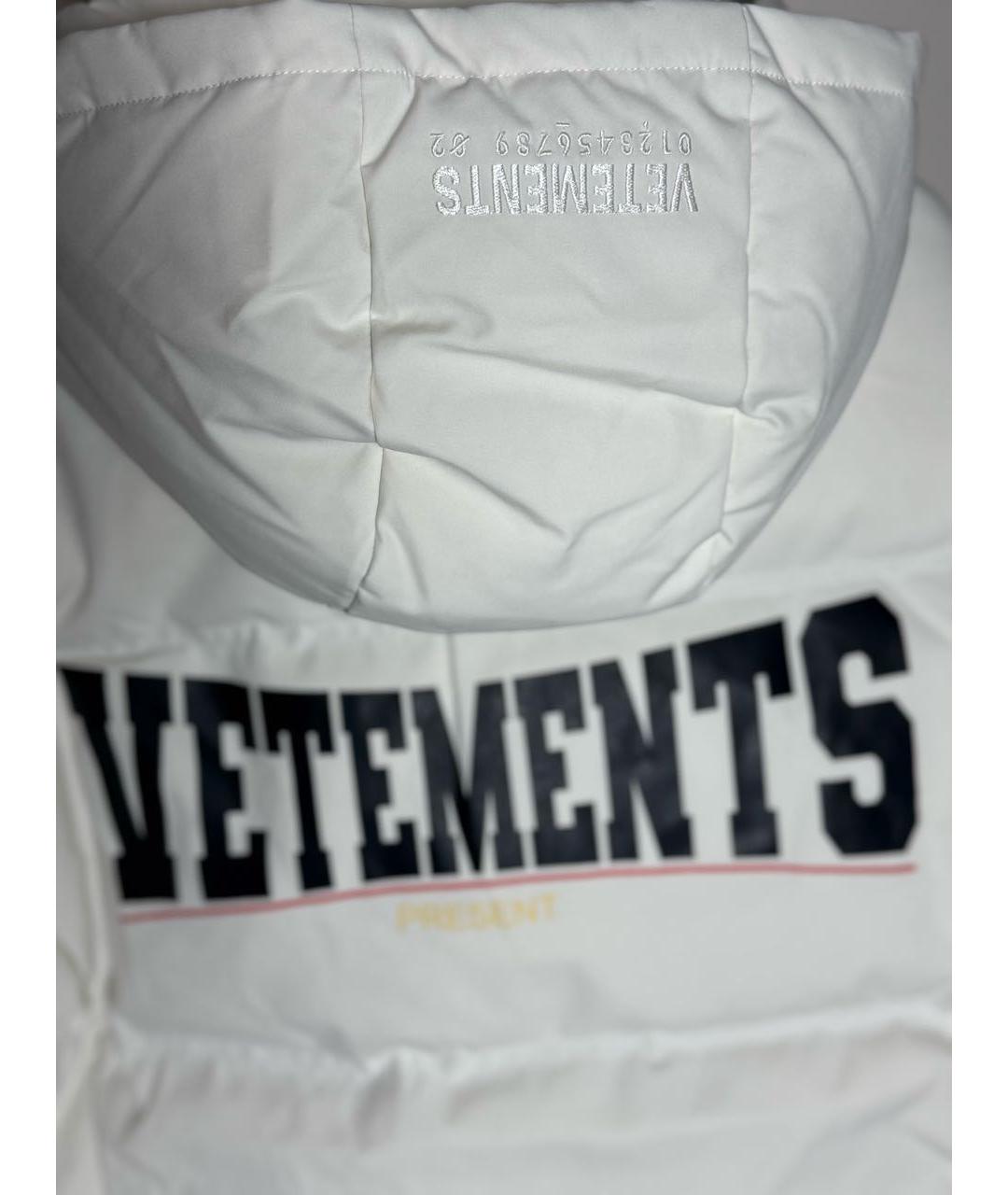 VETEMENTS Белый жилет, фото 3