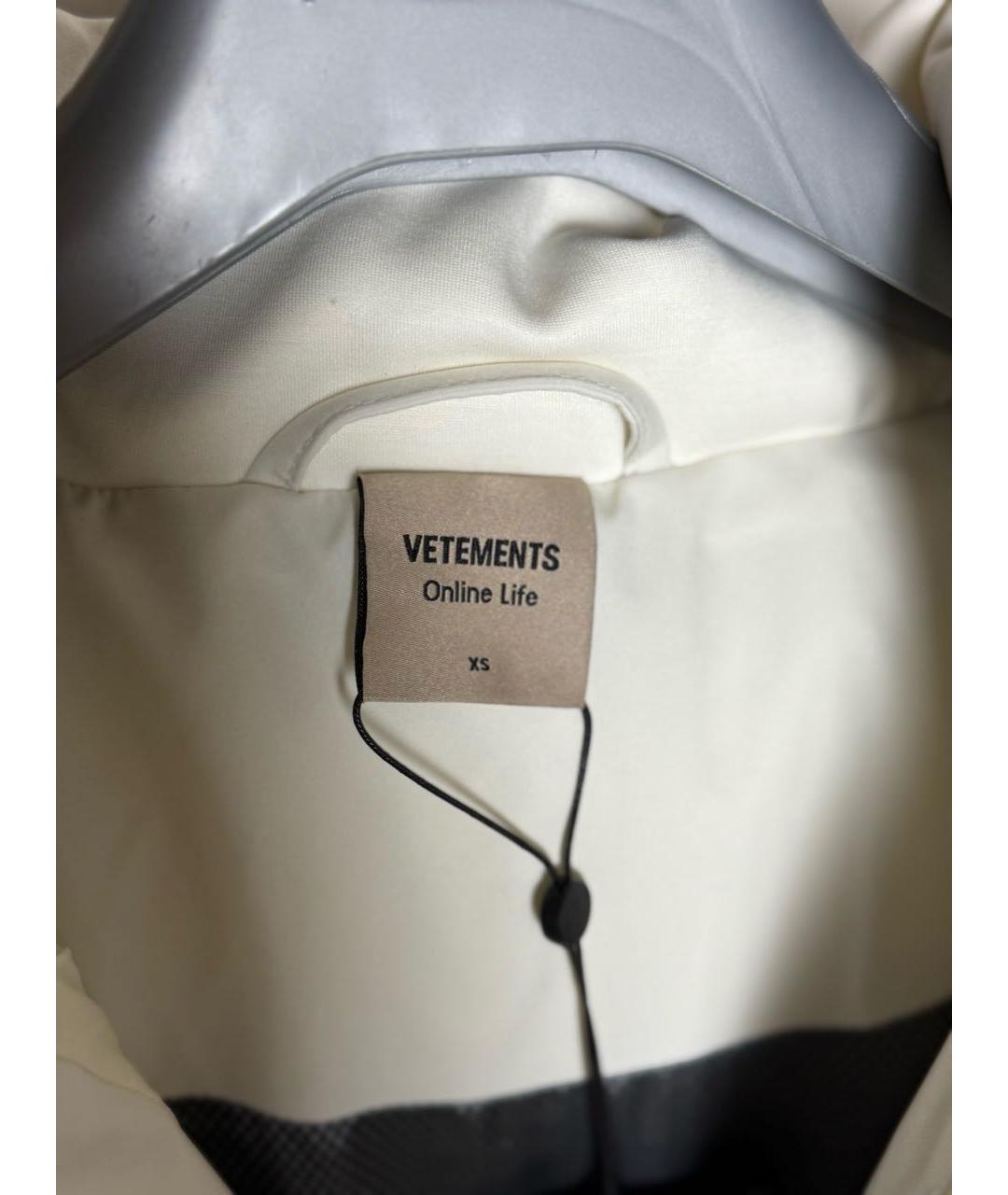 VETEMENTS Белый жилет, фото 5