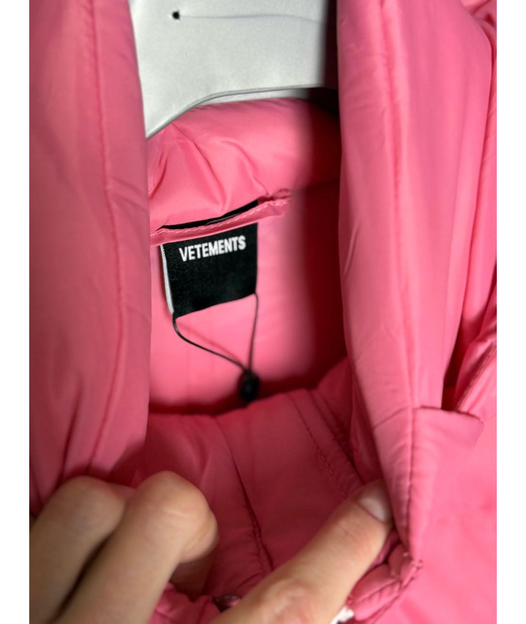 VETEMENTS Коралловая куртка, фото 3