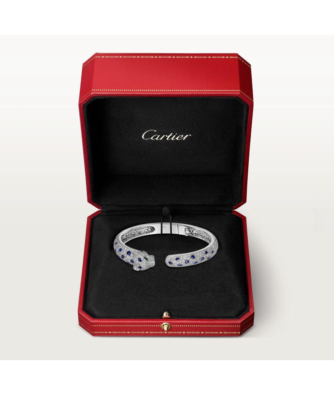 CARTIER Серебрянный браслет из белого золота, фото 3