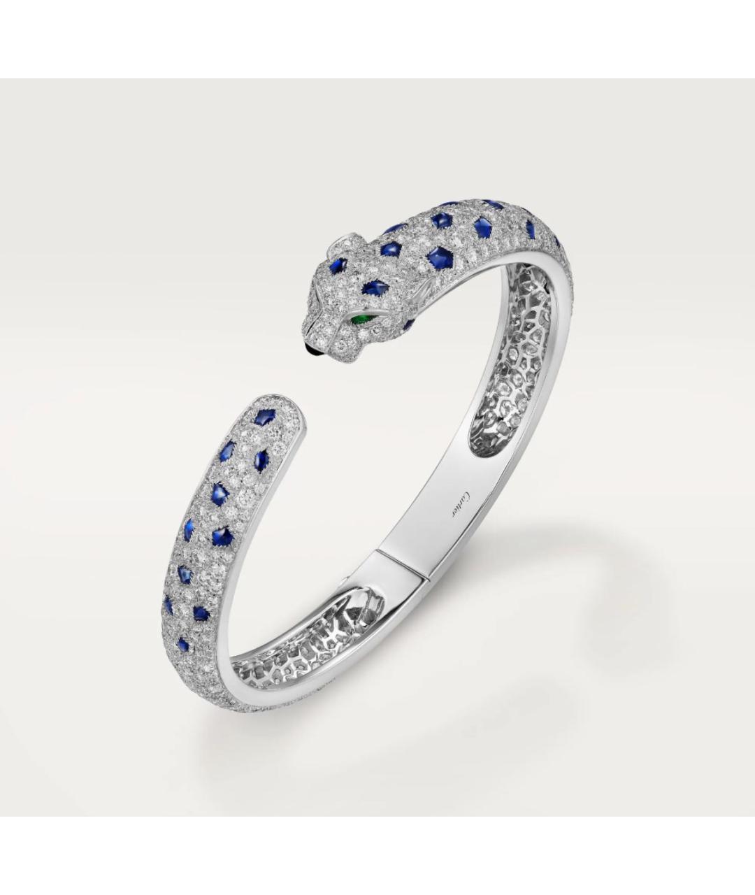 CARTIER Серебрянный браслет из белого золота, фото 5