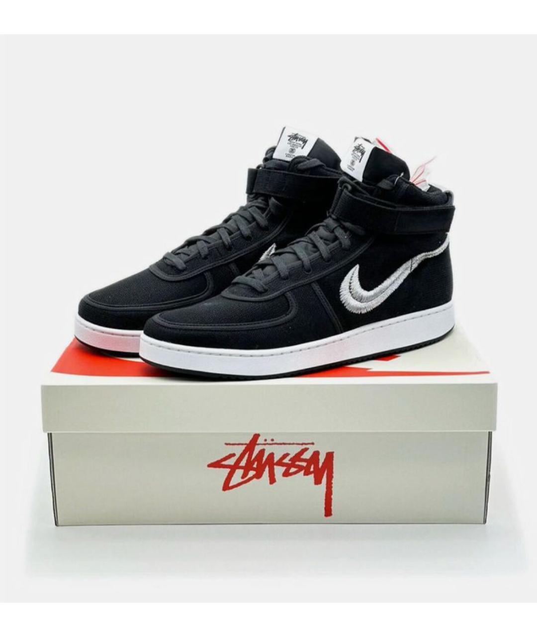 STUSSY Черные высокие кроссовки / кеды, фото 5