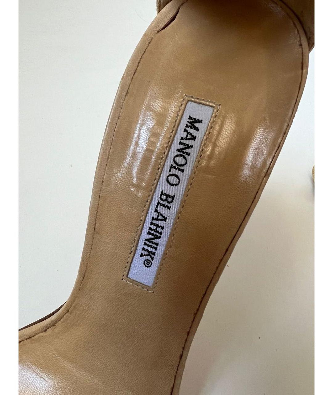 MANOLO BLAHNIK Босоножки, фото 3