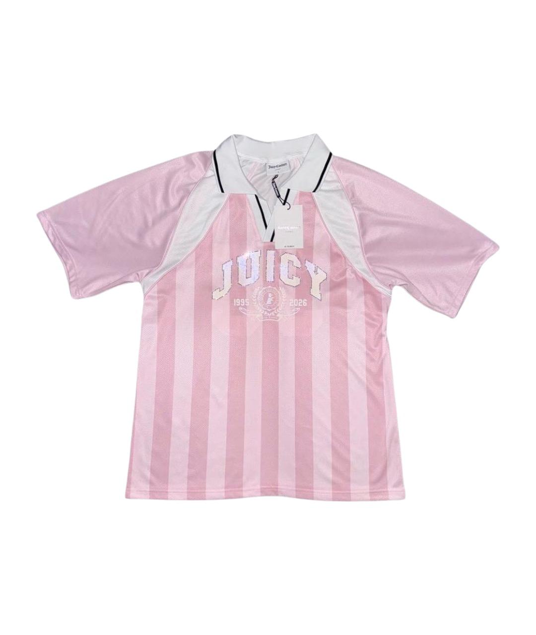 JUICY COUTURE Розовая футболка, фото 1