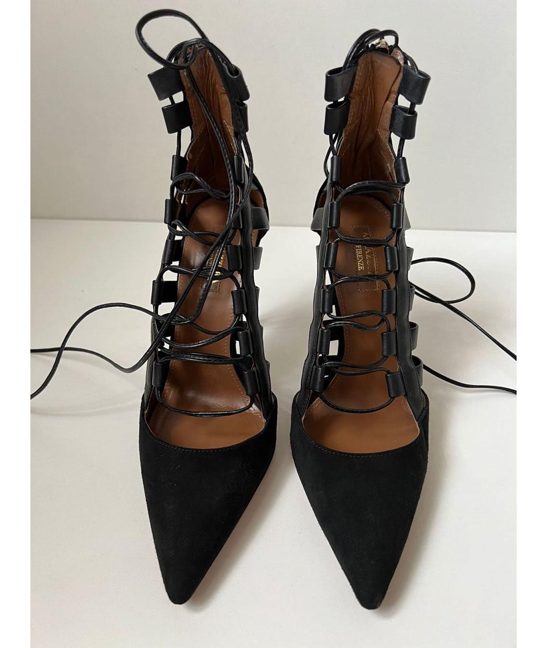 AQUAZZURA Черные туфли, фото 2