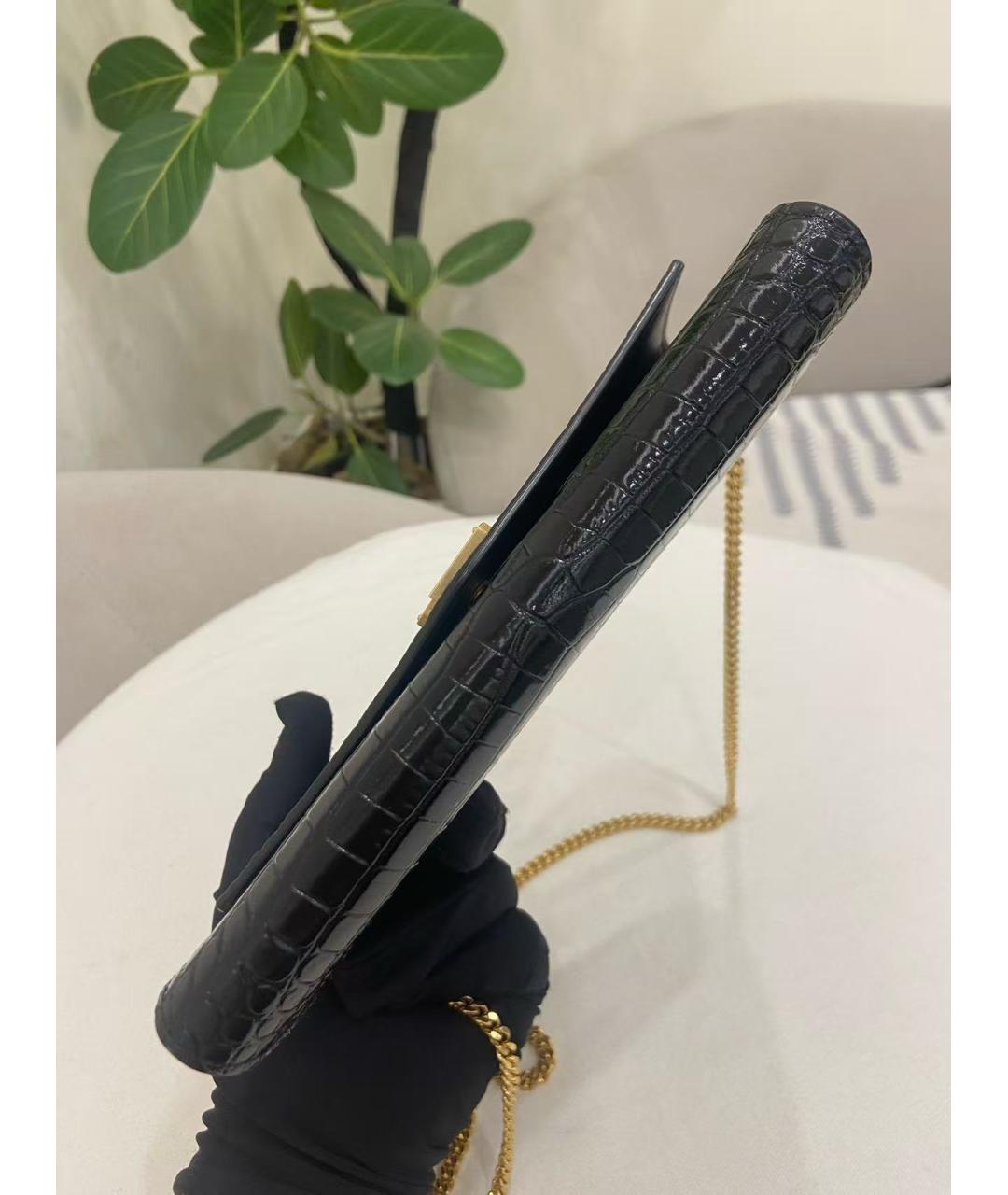 CHANEL Черная сумка через плечо, фото 4