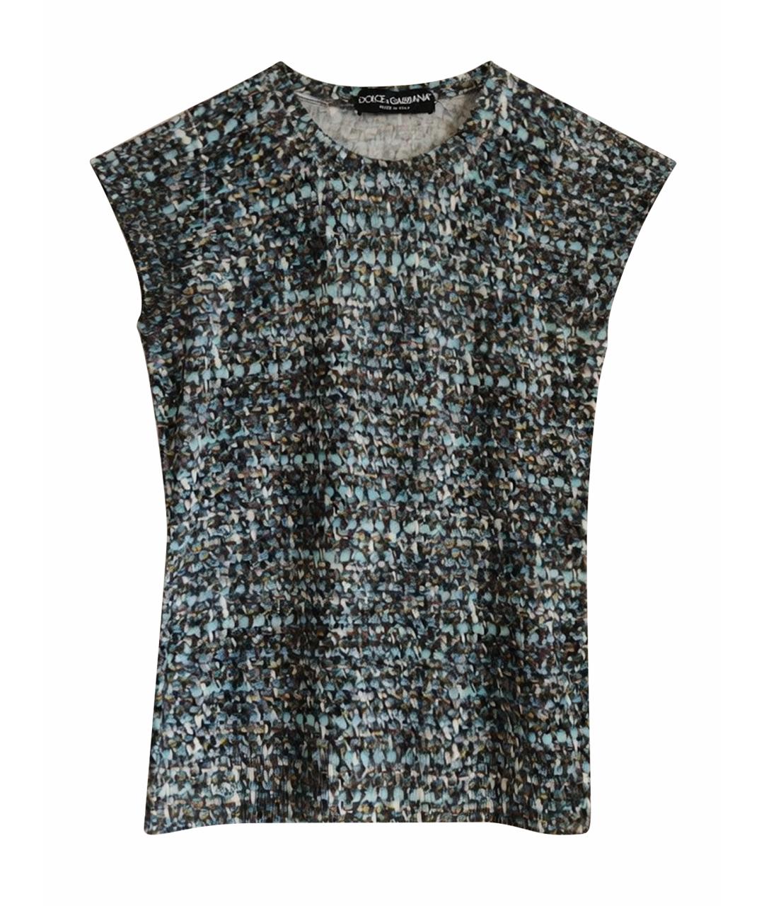 DOLCE&GABBANA Мульти шерстяной джемпер / свитер, фото 1