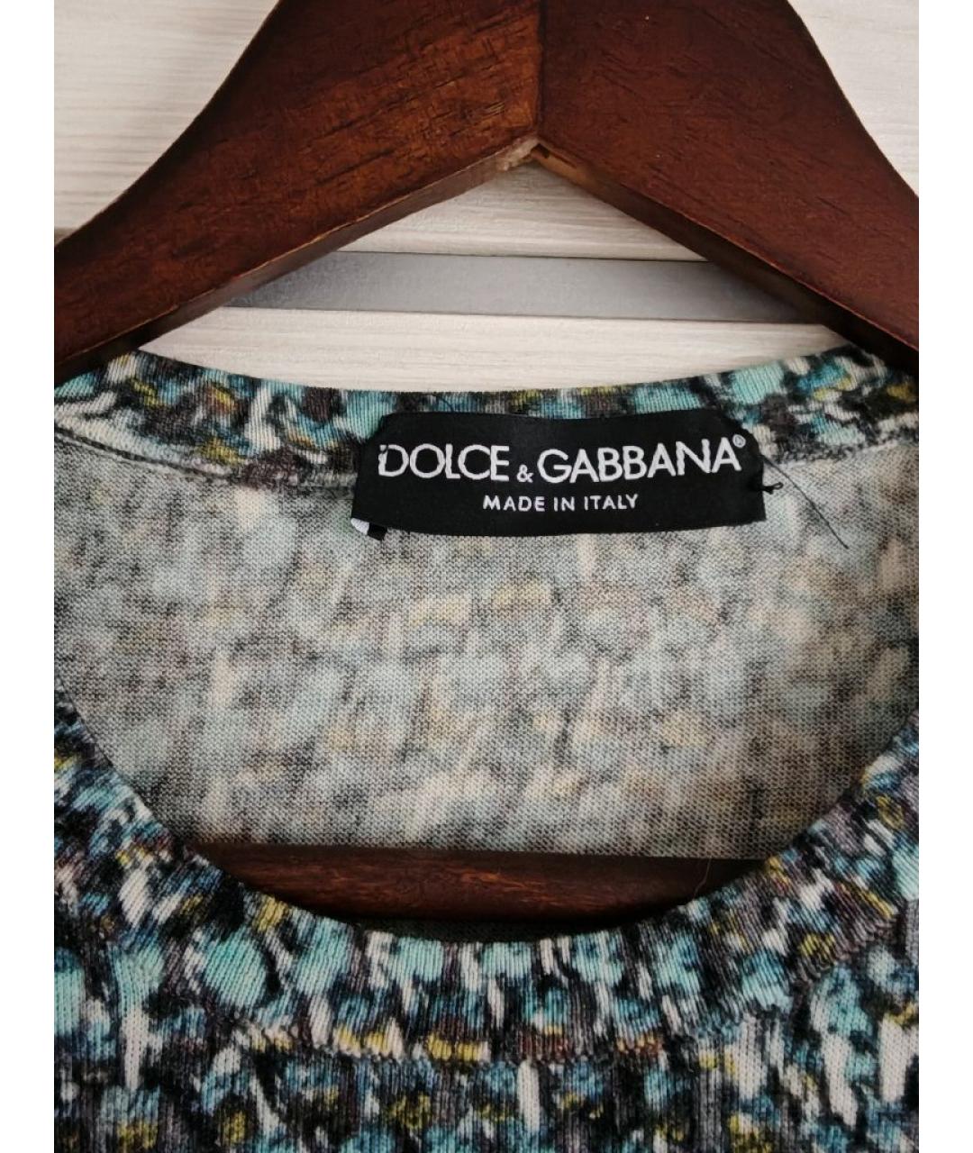 DOLCE&GABBANA Мульти шерстяной джемпер / свитер, фото 3