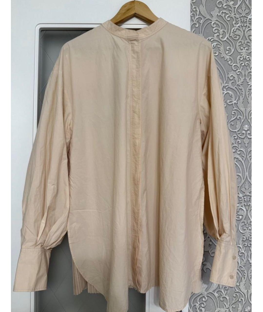 COS Бежевая хлопковая рубашка, фото 6