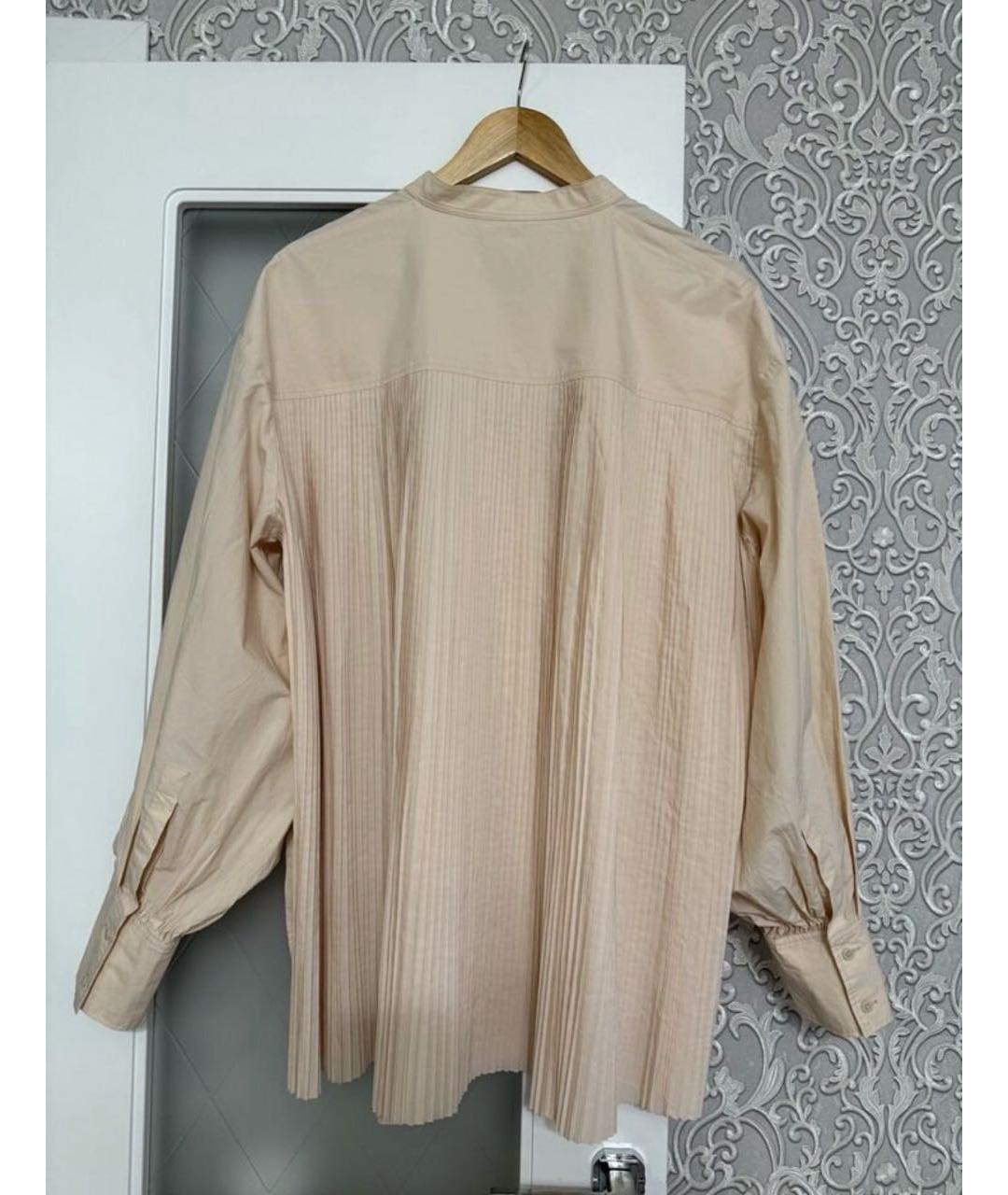 COS Бежевая хлопковая рубашка, фото 2