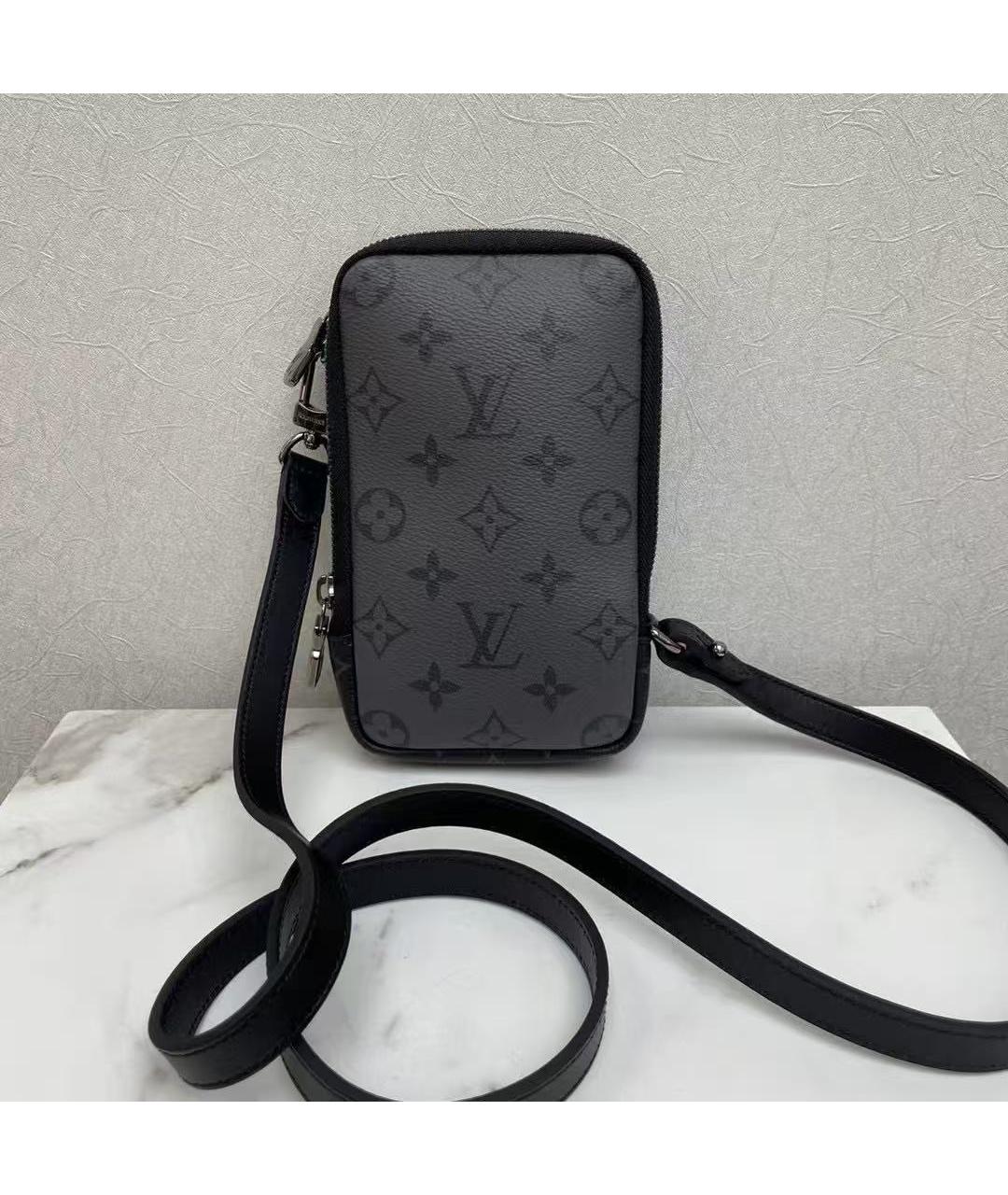 LOUIS VUITTON Черная сумка через плечо, фото 2