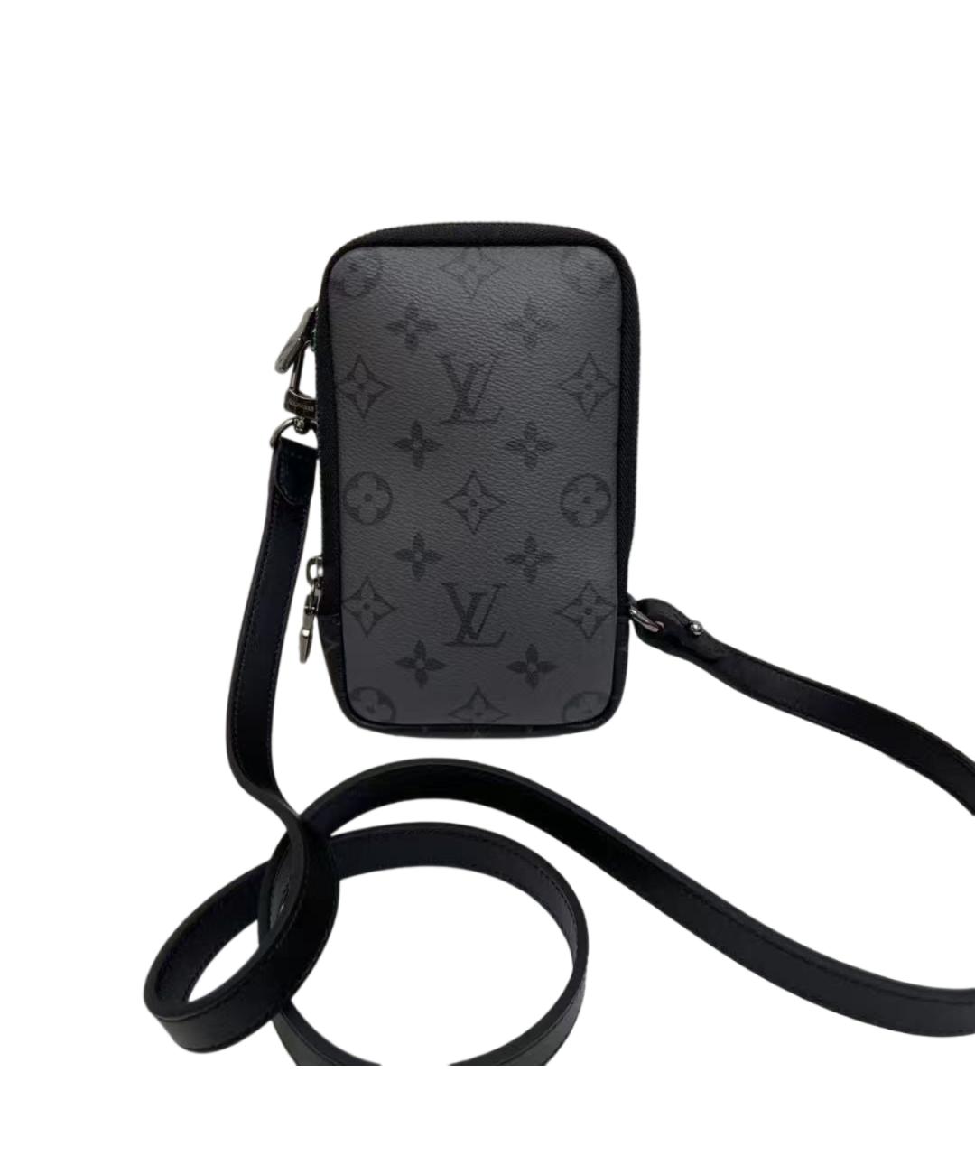 LOUIS VUITTON Черная сумка через плечо, фото 7