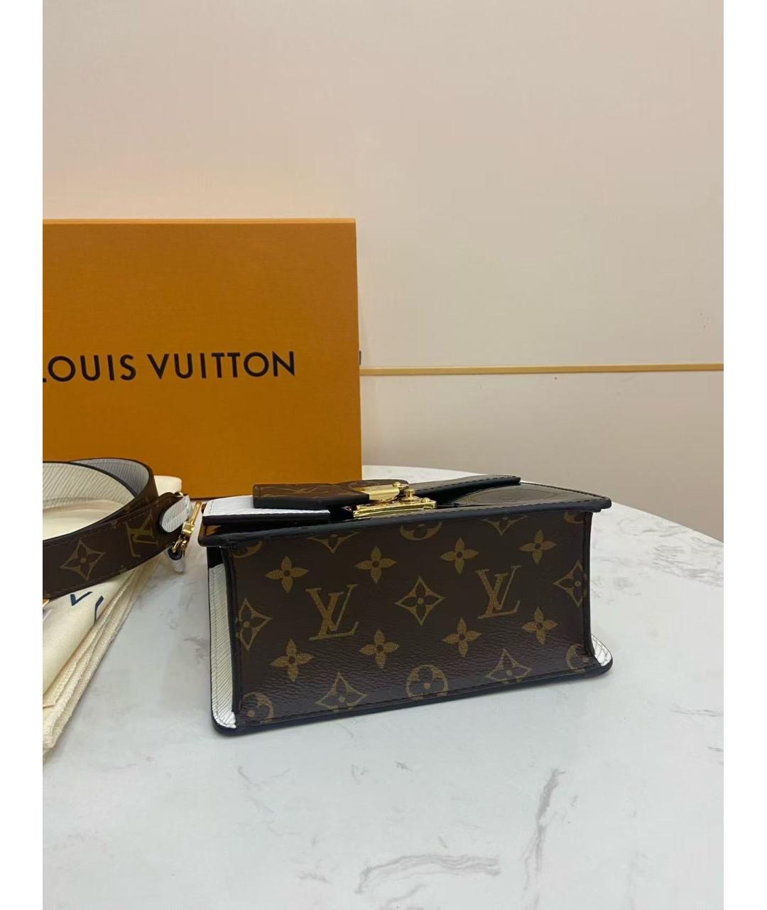 LOUIS VUITTON Черная сумка через плечо, фото 4