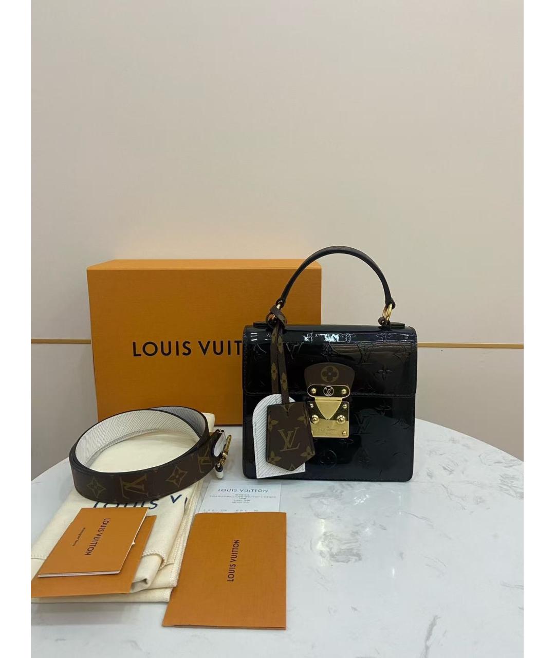 LOUIS VUITTON Черная сумка через плечо, фото 2