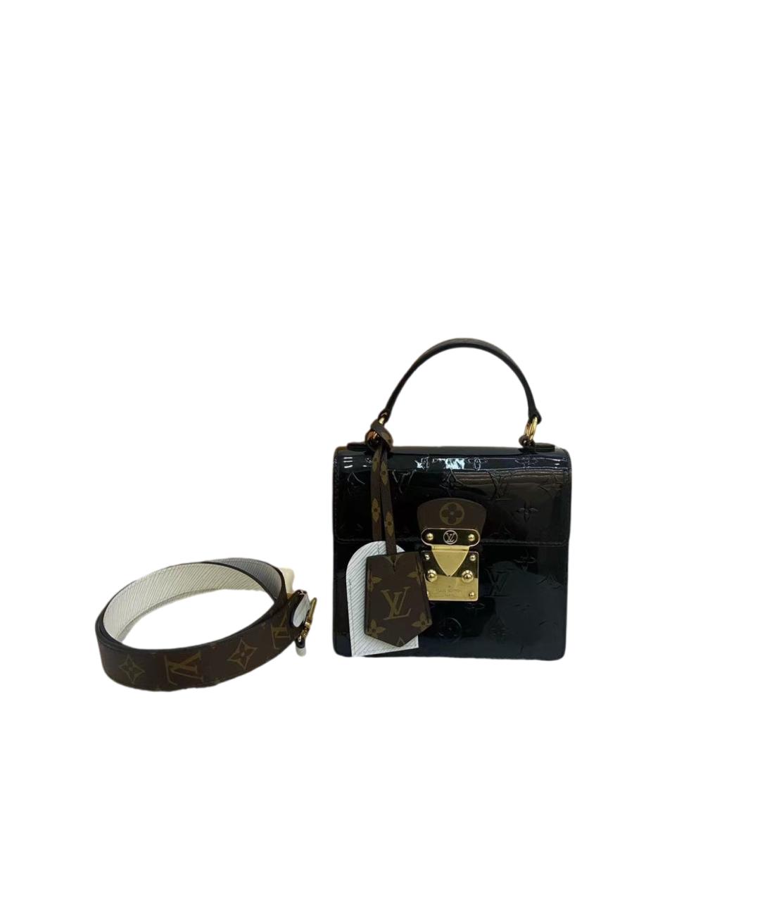 LOUIS VUITTON Черная сумка через плечо, фото 9