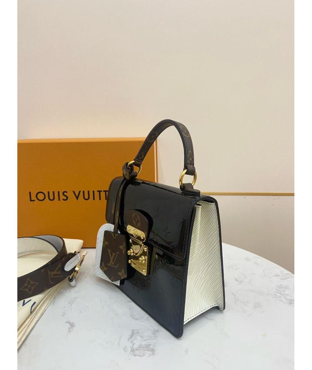 LOUIS VUITTON Черная сумка через плечо, фото 6
