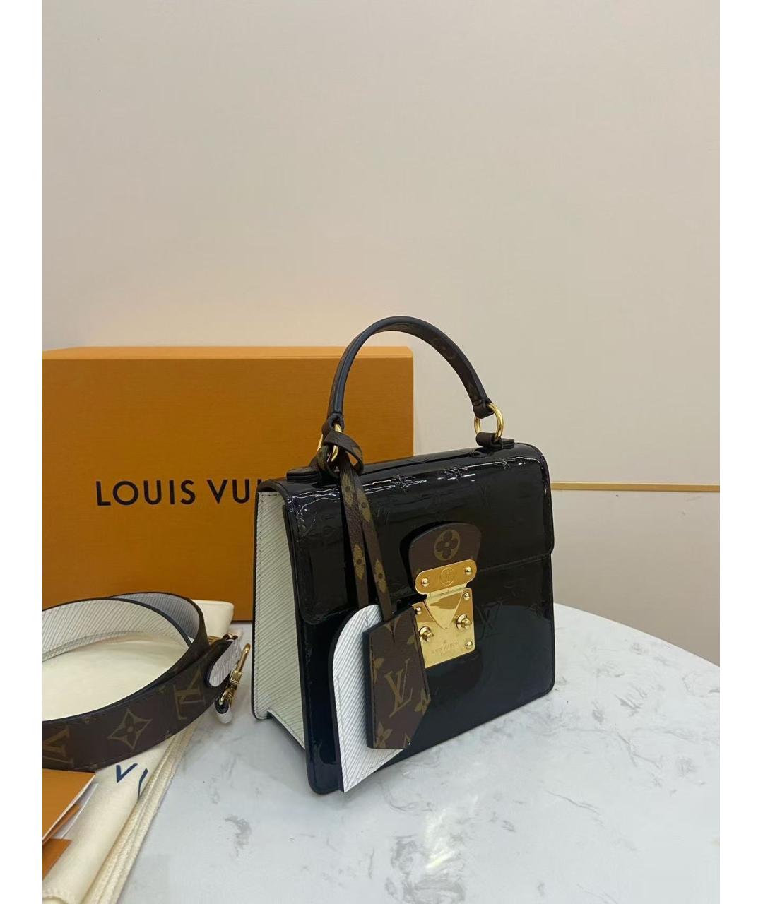 LOUIS VUITTON Черная сумка через плечо, фото 5