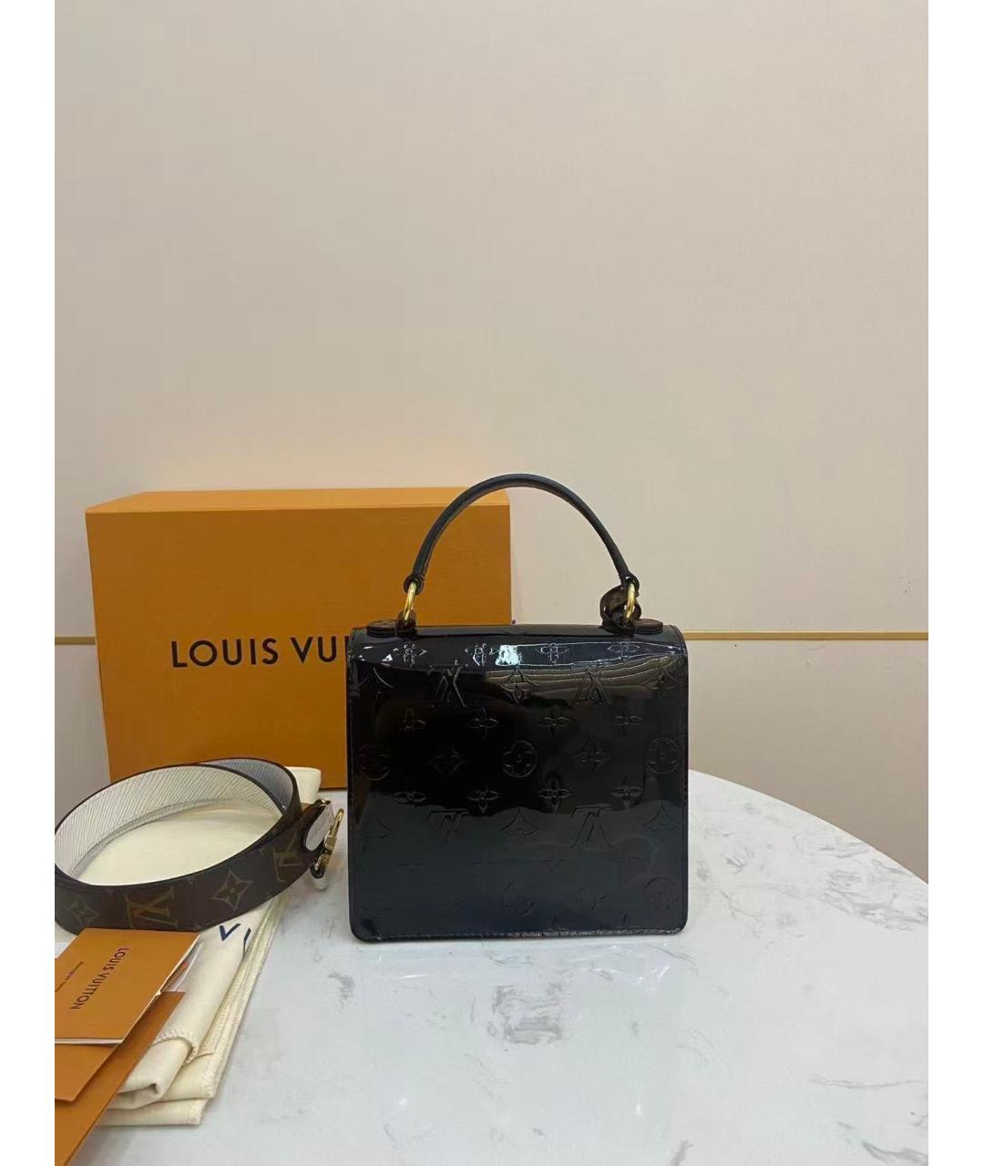 LOUIS VUITTON Черная сумка через плечо, фото 3