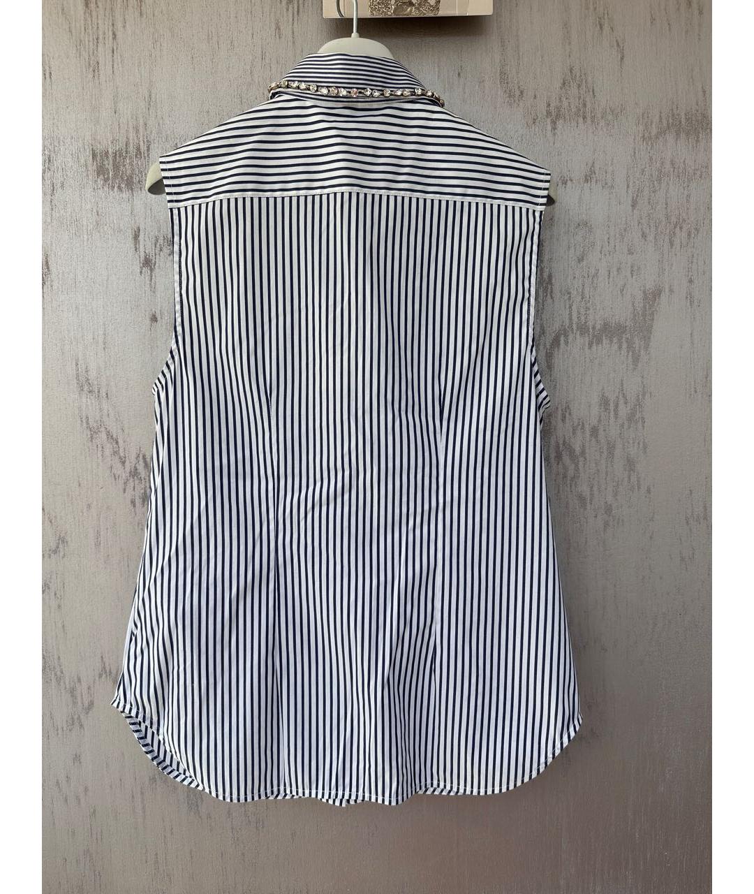 ERMANNO FIRENZE Белая хлопковая рубашка, фото 3