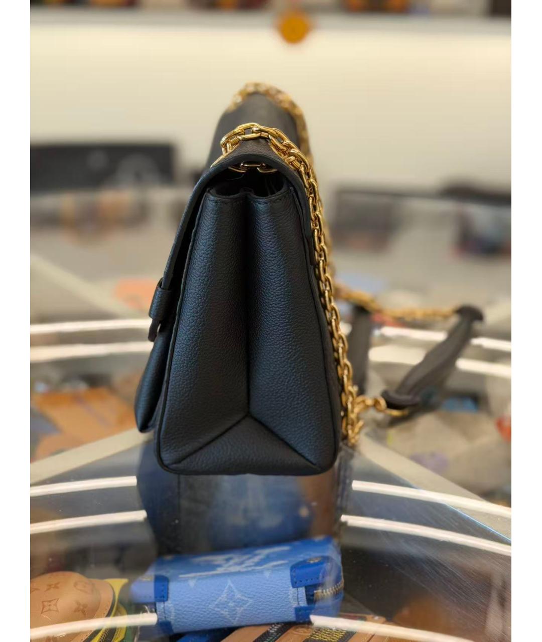 LOUIS VUITTON Черная сумка через плечо, фото 4