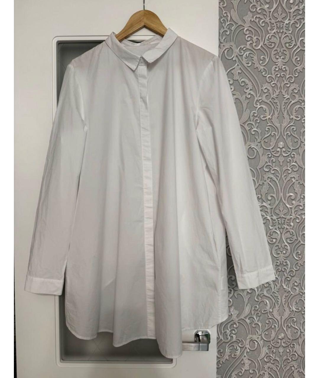 COS Белая хлопковая рубашка, фото 7