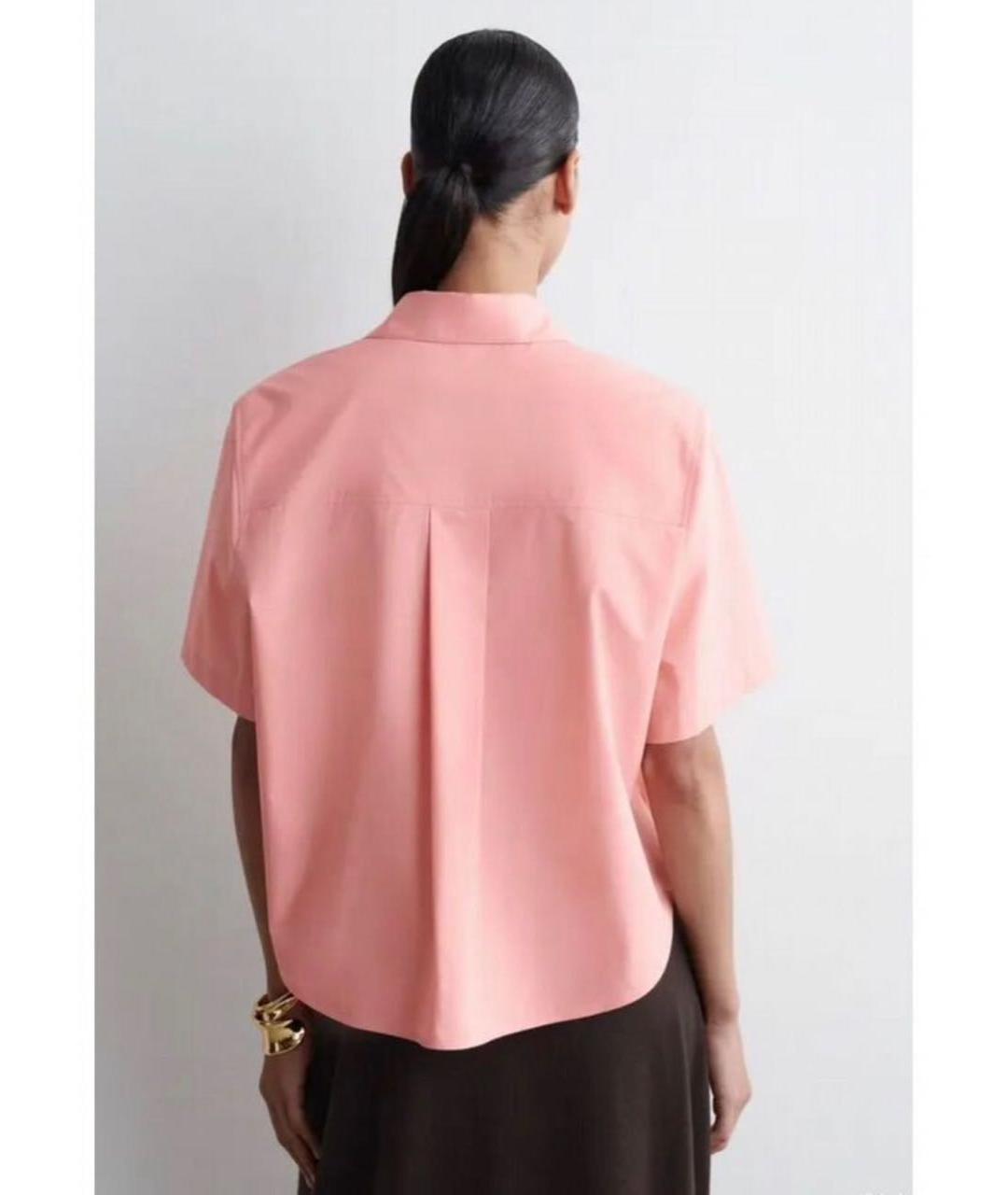 COS Розовая хлопковая рубашка, фото 6