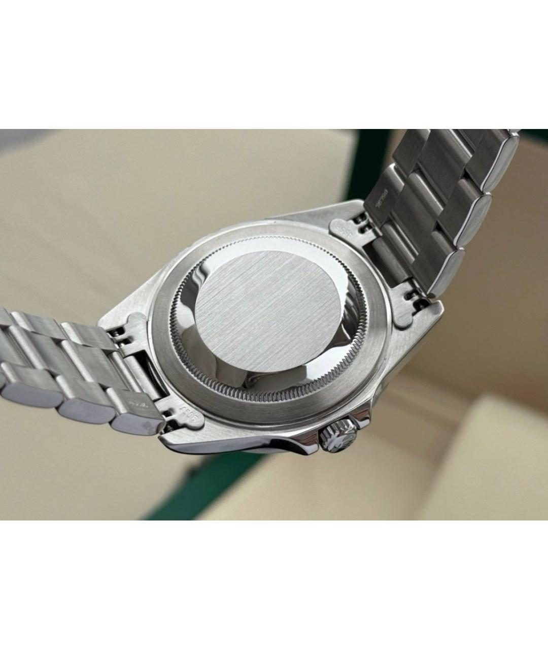 ROLEX Серебряные металлические часы, фото 5