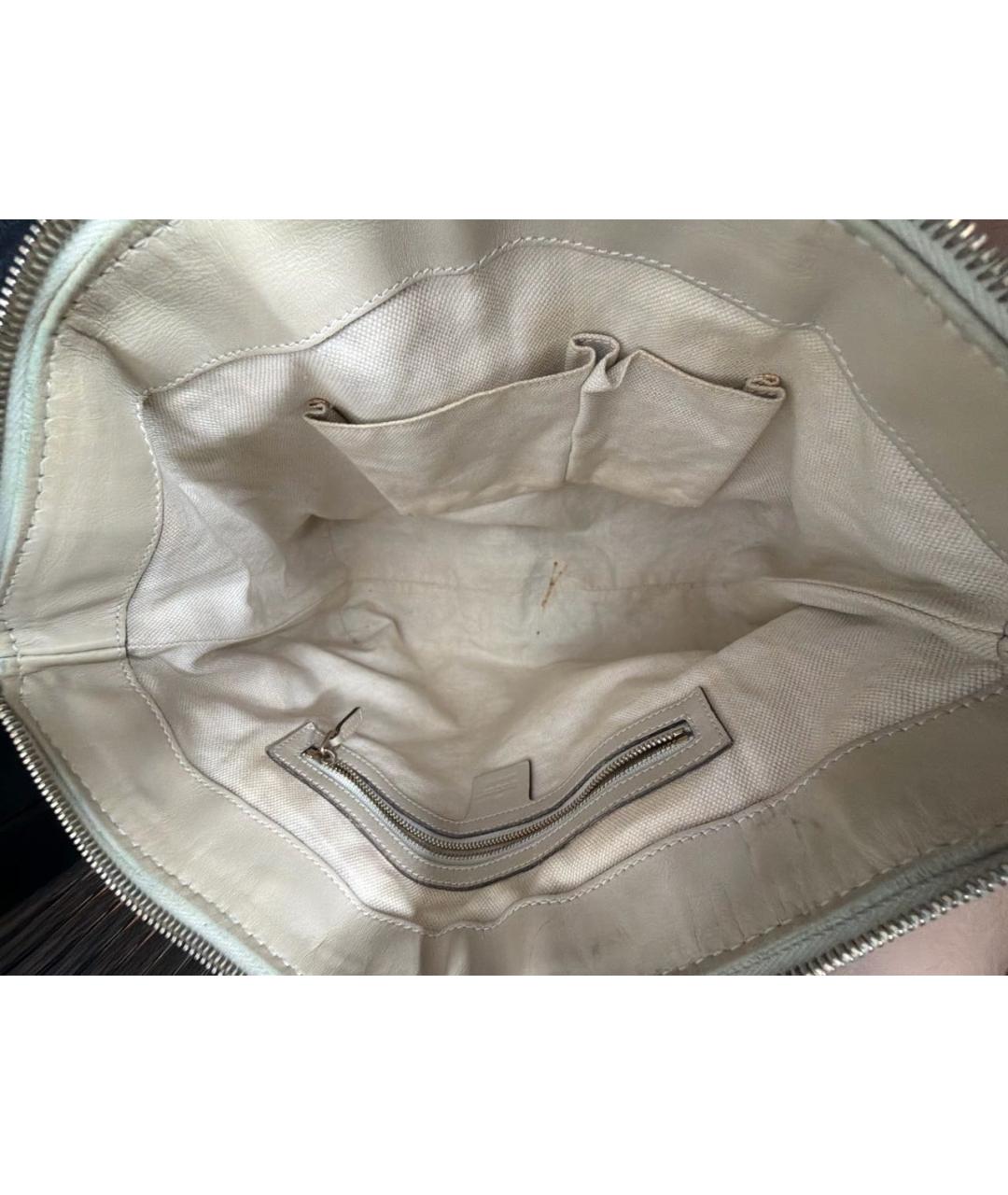 GUCCI Бежевая тканевая сумка тоут, фото 8