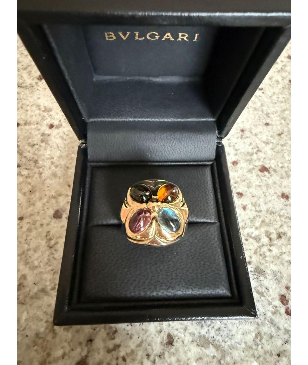 BVLGARI Золотое кольцо из желтого золота, фото 9