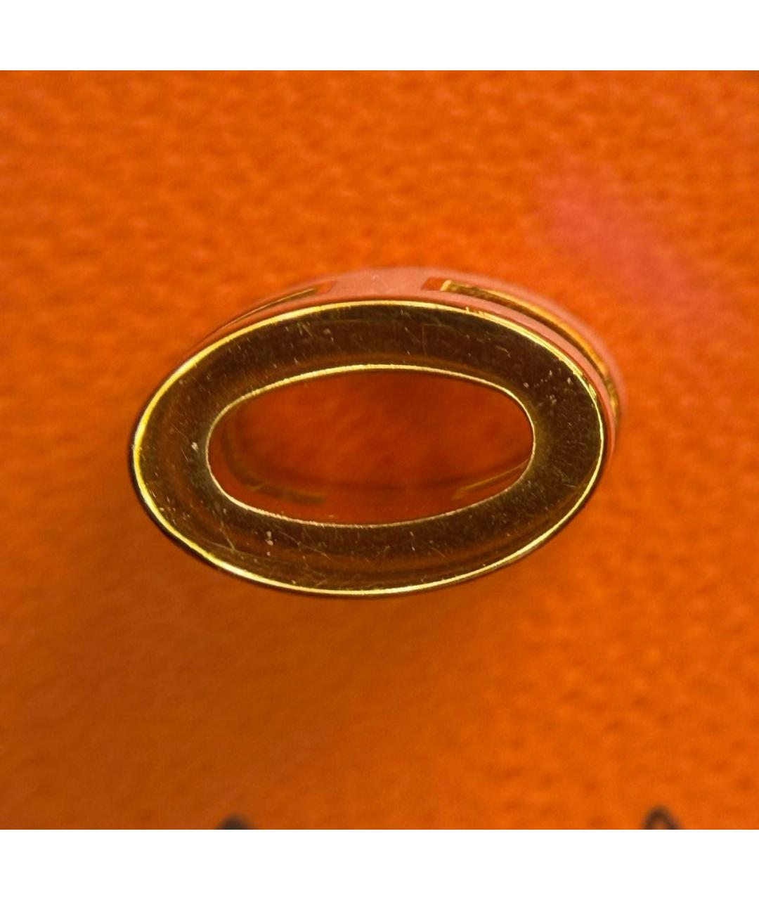 HERMES Розовое металлическое колье, фото 8