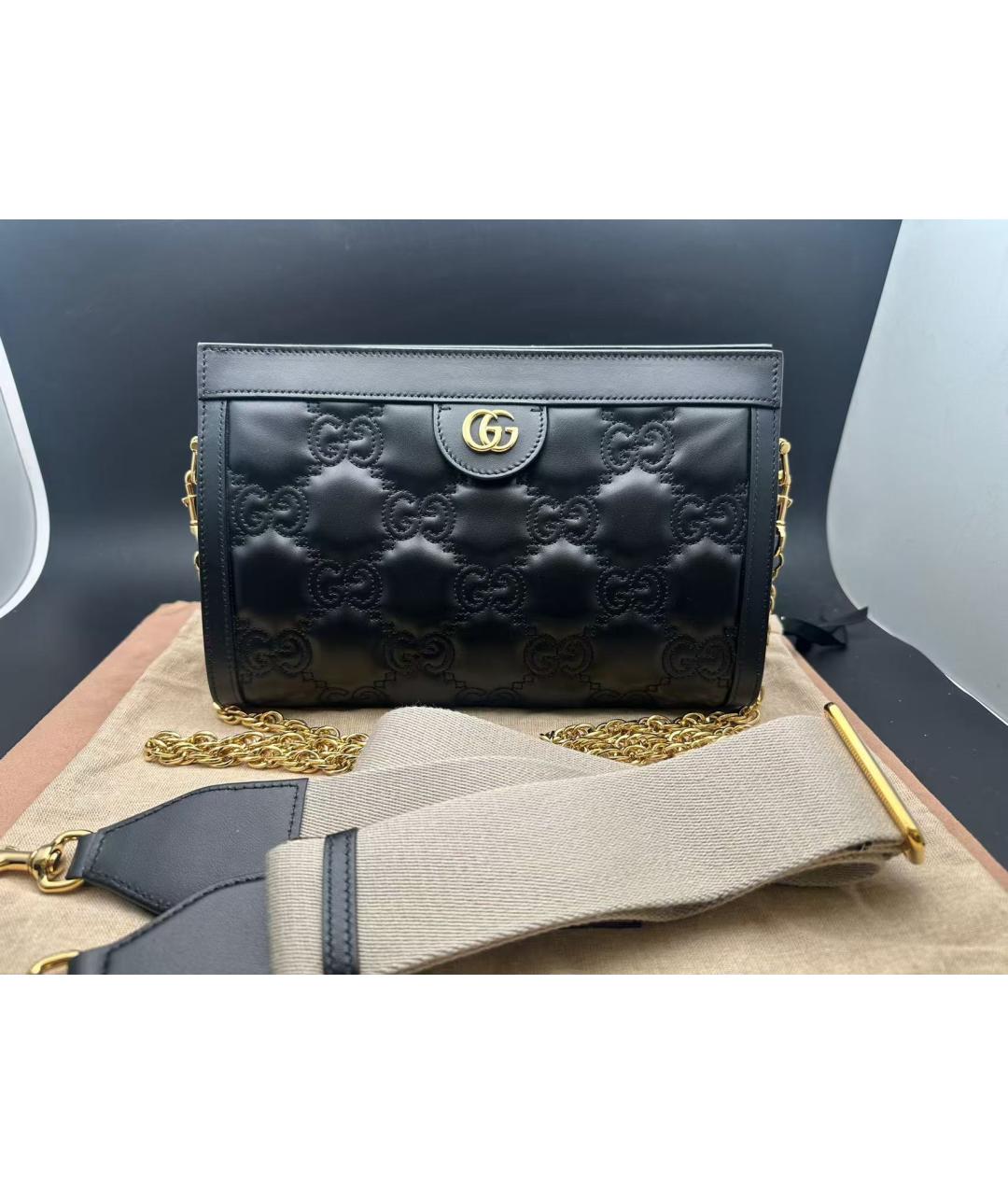 GUCCI Черная сумка через плечо, фото 2