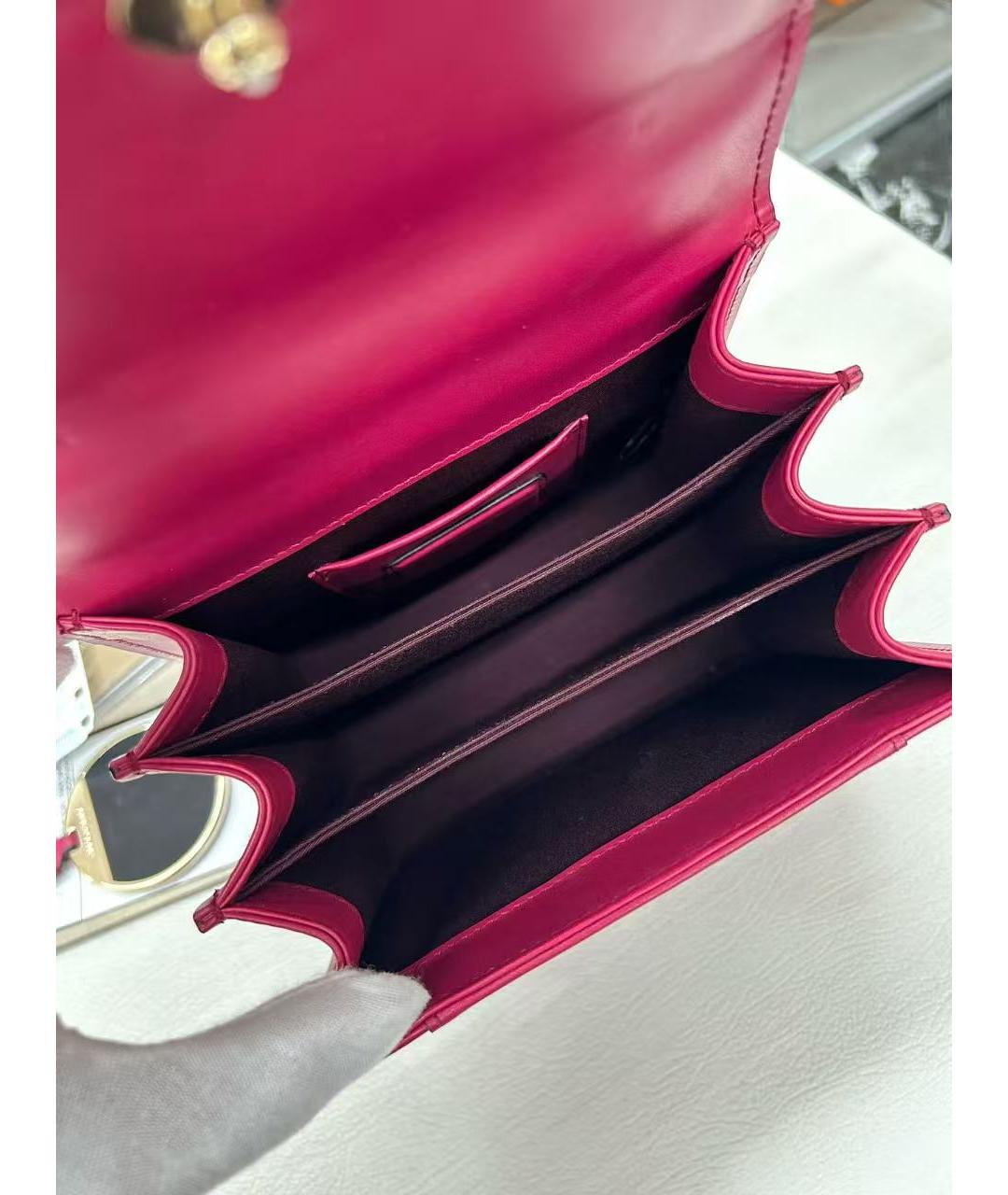 BVLGARI Розовая сумка через плечо, фото 7