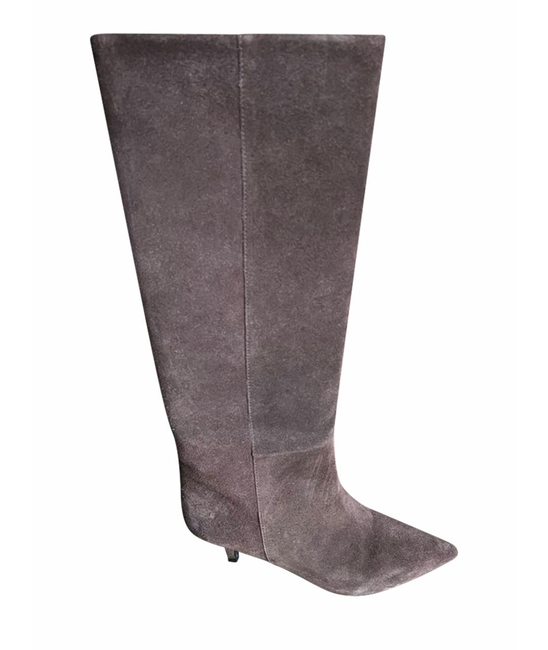 Age Of Innocence Коричневые замшевые сапоги, фото 1