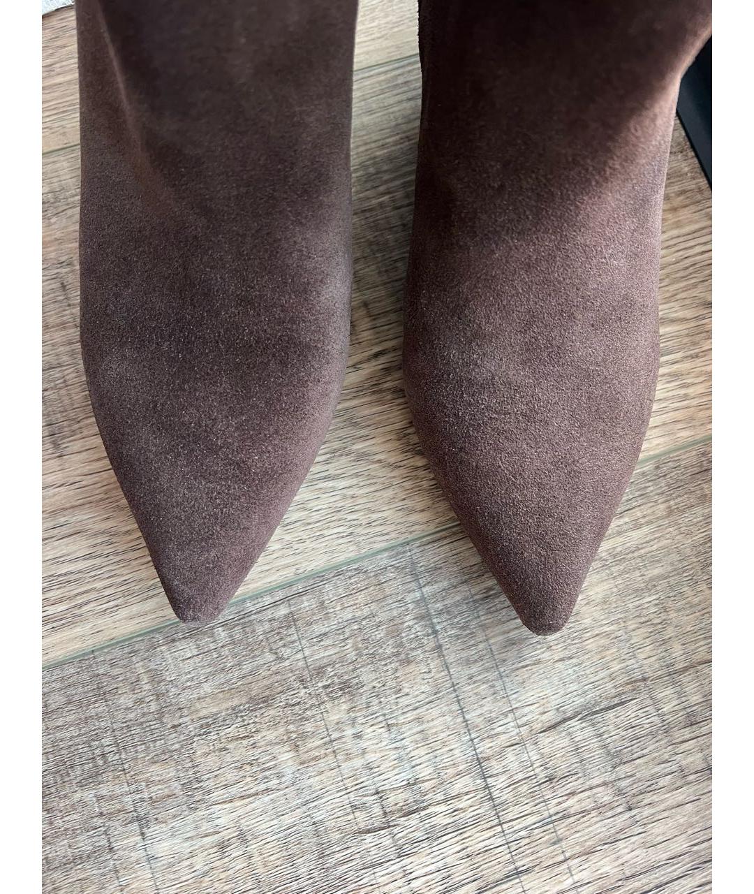 Age Of Innocence Коричневые замшевые сапоги, фото 3