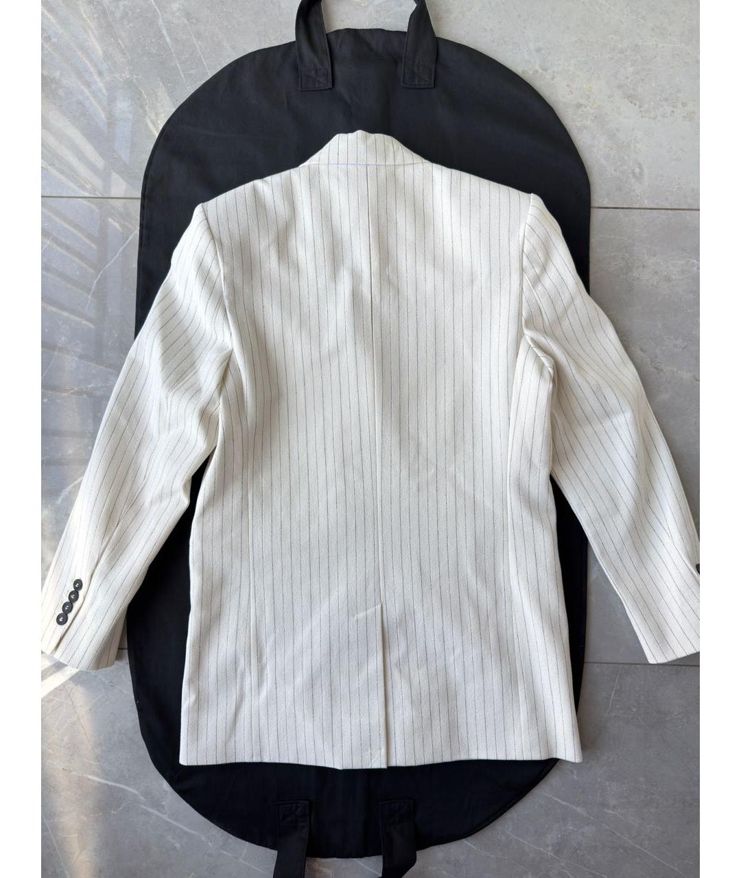 IRO Белый хлопковый жакет/пиджак, фото 8