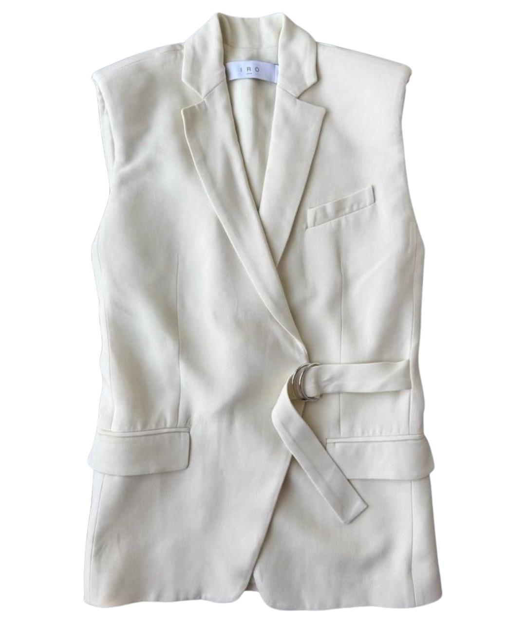 IRO Бежевый хлопковый жилет, фото 1