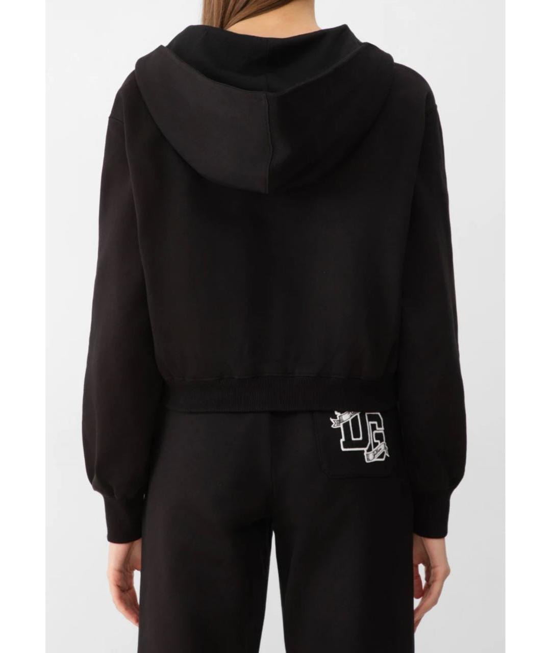 DOLCE&GABBANA Черный хлопковый спортивные костюмы, фото 7