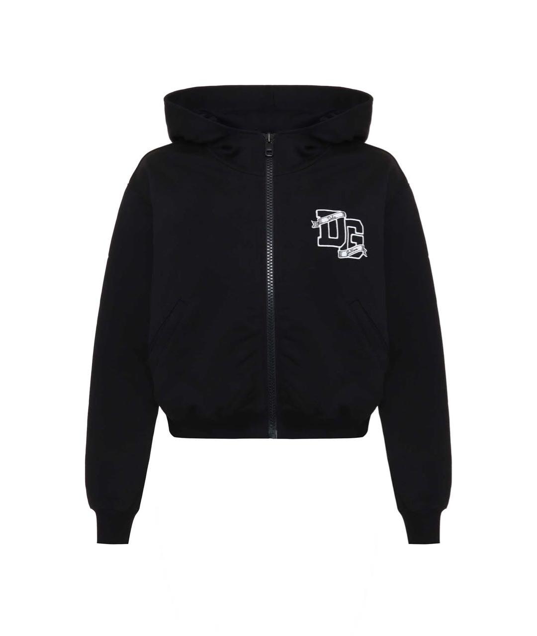 DOLCE&GABBANA Черный хлопковый спортивные костюмы, фото 2