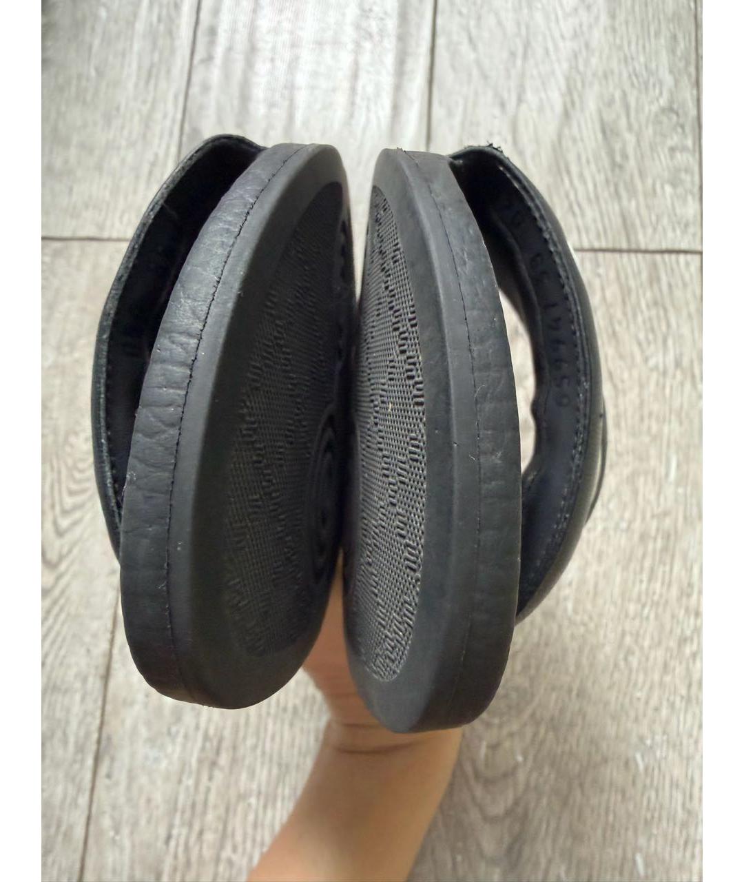 GUCCI Черные шлепанцы, фото 6
